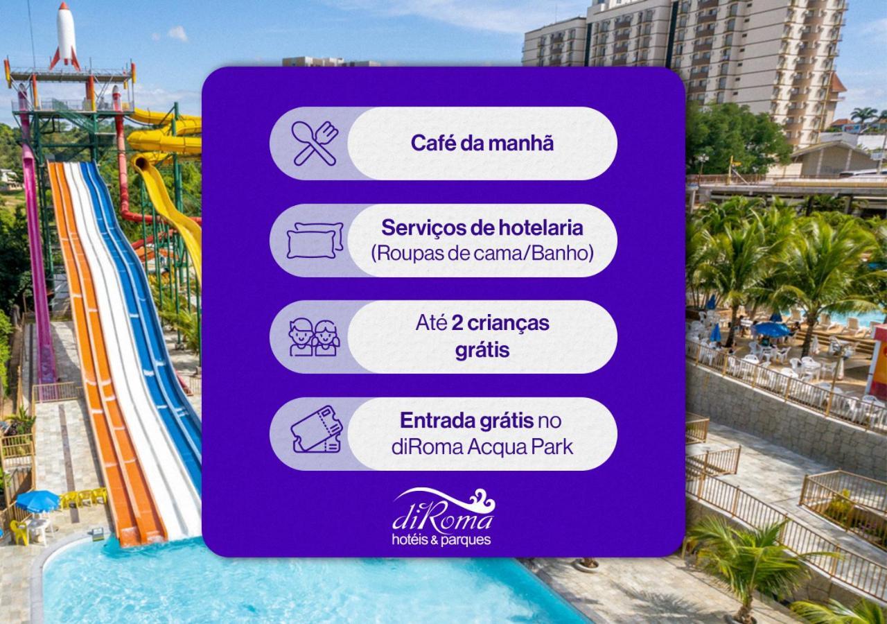 Lacqua Diroma II Incluso O Acesso Ao Acqua Park Todos Os Dias, Exceto No Dia Do Check-Out Caldas Novas Exteriér fotografie